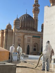 عزل مائي برش مادر البولي يوريا في ليبيا